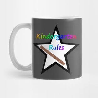 Kindergarten Rules Mug